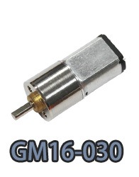 GM16-030 motor elétrico dc com engrenagem de dente reto pequeno.webp