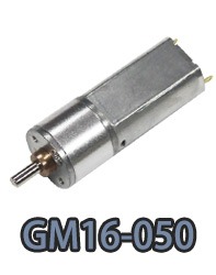 GM16-050 motor elétrico dc com engrenagem de dente reto pequeno.webp