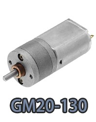 GM20-130 motor elétrico dc com engrenagem de dente reto pequeno.webp