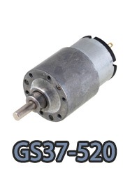 GS37-520 motor elétrico dc com engrenagens pequenas.webp